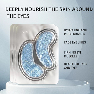 Patch pour les yeux à carreaux bleus 6g hydratant pour le soin des yeux - Product Image 3