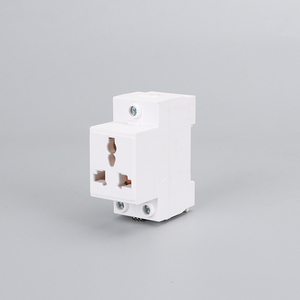 FALIANG Industrial AC30 IP44 Multifungsi <span class=keywords><strong>3</strong></span> Pin Plug US/EU Global Universal Din Rail Mount Modular <span class=keywords><strong>Socket</strong></span> 10-16A Rumah Sakit - Product Image 1