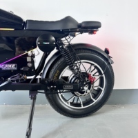 Vélo électrique longue portée OWAY SK-1, style rétro, pneus larges, suspension intégrale, cruiser urbain pour adultes