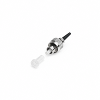 Connecteur de fibre optique FC de haute précision en céramique de zircone, perte d'insertion 0,3 dB, PC UPC APC, câble 0,9 mm pour centre de données FTTH