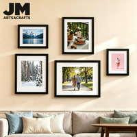 Cadre photo en bois MDF, cadre photo personnalisé avec logo, 4x6, 5x7, 6x8, 8x10, 11x14, A4, 24x36 pouces, affichage mural ou sur table, vente en gros