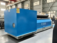 Machine à rouler les tôles en acier à trois rouleaux, équipement de pliage de tôles métalliques à 3 rouleaux pour la fabrication industrielle