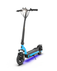 Trottinette électrique adulte HIKERBOY <span class=keywords><strong>Foxtrot</strong></span> Plus bleue, moteur sans balais 500W, vitesse maximale de 25 km/h, batterie amovible, trottinette électrique pliable - Product Image 1