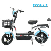 Fabrieksdirecte levering Little Golden Fruit elektrische motorfiets scooter familiefiets achterwiel borstelloze motor 25km/u lichtgewicht