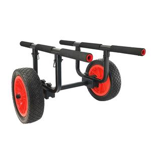 Chariot de <span class=keywords><strong>Kayak</strong></span> à deux roues réglable en aluminium robuste assis sur le dessus - Product Image 3