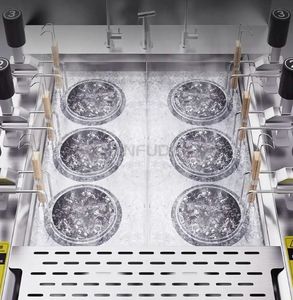 Olla para Cocinar Pasta Automática con Elevación, Cocina <span class=keywords><strong>de</strong></span> Fideos, Estación <span class=keywords><strong>de</strong></span> Ebullición, Máquina Comercial <span class=keywords><strong>de</strong></span> Inducción para Cocinar Espaguetis y Ramen para Restaurantes - Product Image 4