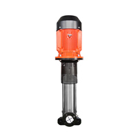 Pompa sentrifugal transfer cairan, pendorong tekanan tinggi 2 hp 1.5 kw vertikal banyak tahap