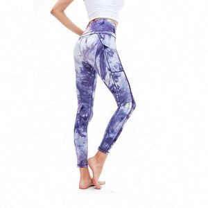 Pantalones de Yoga de Cintura Alta para Mujer con Cierre Elástico en la Cintura, Transpirables, con Bolsillos, Diseño Sólido, Venta al Por Mayor - Product Image 4