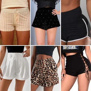 Shorts Casuales de Verano Usados al por Mayor para <span class=keywords><strong>Mujer</strong></span>, Holgados, Transpirables, a la Moda, Sexys, Color Personalizado, Se Acepta Logotipo del Cliente, Mezcla de Materiales - Product Image 2