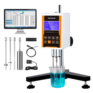 Veidt Weighing NDJ-8S Digital Rotary Viscometer <b>Temperature</b> <b>Probe</b> 4 Rotors 1% Accuracy 5~35 Operating Temp for Lab Use Inks NDJ- - Product Image 1