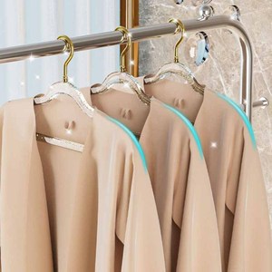Clear Glitter Cabide Cabide De Exibição De Roupas Não Slip <span class=keywords><strong>Sweater</strong></span> <span class=keywords><strong>Jacket</strong></span> Cabides Moda Vestido Hange - Product Image 6