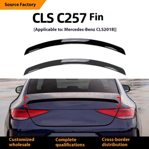 Alerón Trasero Superior de Fibra de Carbono ABS para CLS260 300 350 C257 AMG 2018+, Estilo de Alerón Trasero de Una Sola Pieza, SKU02 - Product Image 4