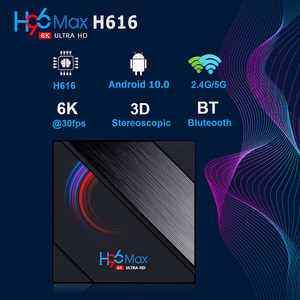 Original H96 Max H616 Smart TV Box Android 10.0 <span class=keywords><strong>Youtube</strong></span> HD 4K Android TV Box Assistant vocal H96 Max H616 Smart TV BOX - Product Image 2