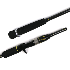 Canne à pêche OEM 1,96 m pour la pêche au jigging, idéale pour la pêche au bar noir, à la perche, au poisson-chat et au shad. - Product Image 2