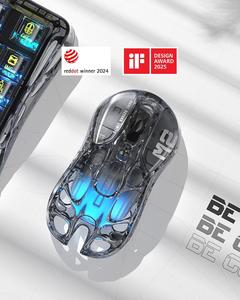 GravaStar Mercury M2 Tri Mode Magnesium Hollow RGB Wireless Optical Sensor Gaming <b>Mouse</b>-in Stock - Product Image 3