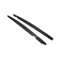 Jupes latérales en fibre de carbone pour VW Golf R MK8 Hatchback 4 portes 2021-2022