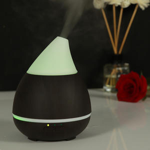 Diffuseur d'arômes ultrasonique créatif original 150 ml, humidificateur à brume froide, diffuseur d'huiles essentielles de bureau à grain de bois pour la maison et le commerce - Product Image 3