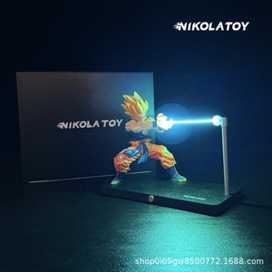 NIKOLATOY Lampe de table d'ambiance à induction magnétique Kakarot authentique, livrée en coffret cadeau - Product Image 5