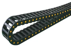 Quick movement mechanical pvc cable carrier chain