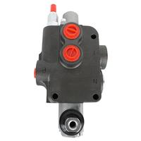Vanne de commande directionnelle hydraulique à joystick HUADEYEYA, 3 voies, 40L/min, P40 P80 P120, 315 bars, 1 2 3 4 5 6 7 bobines, leviers