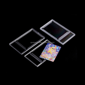 แผ่นการ์ดพลาสติก35PT เกรดเล่นกีฬาแผ่นพลาสติกใสเคสใส่บัตรเทรดผู้ถือมาตรฐานสำหรับการ์ดโปเกมอน - Product Image 6