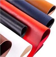 Rouleau de cuir synthétique PU TPU souple et lisse, texturé et gaufré, avec support en tissu pour meubles, sacs, chaussures