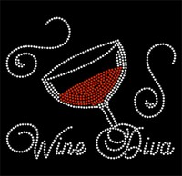 Logo personnalisé transfert de chaleur Bling fer motifs patchs feuille modèle pour la chaleur presse strass transfert conception