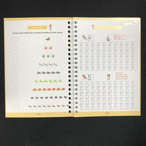 Nuevo Cuaderno Mágico de Práctica de Escritura <span class=keywords><strong>en</strong></span> Inglés para Niños, Cuaderno de Caligrafía <span class=keywords><strong>Cursiva</strong></span> para la Escuela - Product Image 5