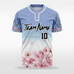 Camisetas de Béisbol Unisex de Secado Rápido con Estampado Personalizado, Ropa Deportiva Juvenil de Softbol, Mangas Cortas, Antibacterianas, Protección UV - Product Image 3