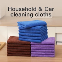 Serviette de nettoyage automobile réutilisable, légère, sans peluches, super douce, en microfibre de qualité, à séchage rapide, pour la maison – Offre exceptionnelle