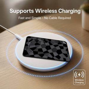 Portefeuille de recharge sans fil avec localisateur de cartes, double système compatible iOS (Localiser <span class=keywords><strong>mon</strong></span> appareil) et Google (Localiser <span class=keywords><strong>mon</strong></span> hub), alerte automatique hors portée, traceur - Product Image 2
