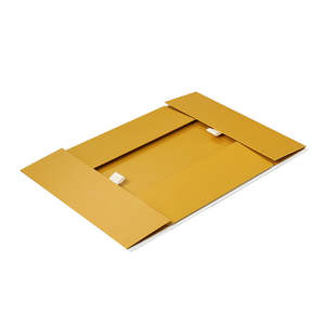 Boîte Cadeau Pliante de Luxe Personnalisée en Carton Rigide <span class=keywords><strong>Blanc</strong></span> Doré Recyclable avec Couvercle Magnétique Gaufré et Lamination Mate pour - Product Image 5