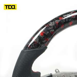 พวงมาลัยคาร์บอนไฟเบอร์แท้ TDD สำหรับรถยนต์นิสสัน Y61 - Product Image 4