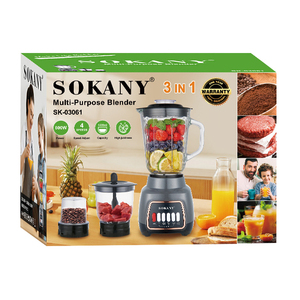 Thiết kế mới <span class=keywords><strong>600W</strong></span> 1.5L 3 trong 1 Heavy Duty trái cây <span class=keywords><strong>SMOOTHIE</strong></span> <span class=keywords><strong>MAKER</strong></span> Máy xay sinh tố Máy trộn thực phẩm Máy ép trái cây Ice Máy xay sinh tố với lọ thủy tinh - Product Image 6