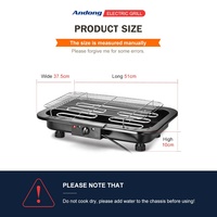Huidong — table d'extérieur électrique pour barbecue, appareil de cuisson, 2000w