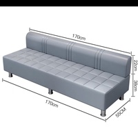 Günstigster Preis Schlafsofa, Bettsofa mit Stoffbezug und Metallbeinen für Wohnzimmer Schlafzimmer Kleine Wohnung Hersteller