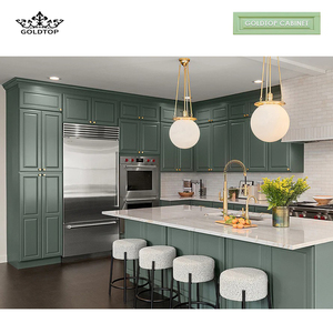 Construction de cadre Goldtop 24 pouces de profondeur 3/4 "en <span class=keywords><strong>bois</strong></span> massif de bouleau dans le style de porte surélevée <span class=keywords><strong>et</strong></span> contreplaqué 1/2" avec finition UV - Product Image 1