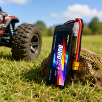 Batterie semi-solide LiCoO2 3S-6S 50C 8000mAh DUPU pour drones/UAV, idéale pour l'inspection aérienne agricole et la photographie 1000