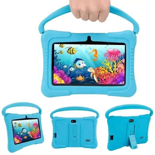 New OEM 7 Inch Tablet PC Android 13.0 A133 Quad Core 1GB RAM 32GB ROM TN HD Capacitive Screen Wi-Fi GSM Kids Tablet
