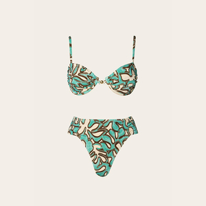 Op Maat Gemaakte Dames Zomerkleding Braziliaanse Bikini <span class=keywords><strong>Sex</strong></span> Dames Badmode Print 2-delige Set Plus Size Private Label Custom Vrouwen Bikini 'S - Product Image 6