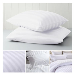 Maßgefertigter Hotel-Kissenbezug 60x90 Weiß aus Baumwolle mit Modernem Umschlagdesign - Product Image 3