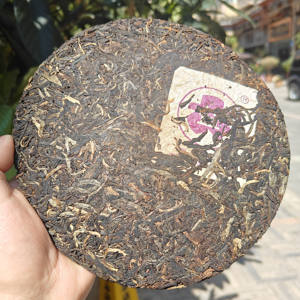 2003 год, знаменитый китайский чай пуэр да Йи, бренд <span class=keywords><strong>Shen</strong></span> Puerh Cha Bing, неферментированный Yunnan Qi Zi Bing Pu Er, чайный торт, 357 грамм - Product Image 6