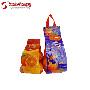 Sac de rangement vertical pour aliments et fruits, de qualité alimentaire et écologique, en PE/PET - Product Image 1