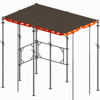 Coffrage de table léger avec tête de descente pour un démoulage rapide