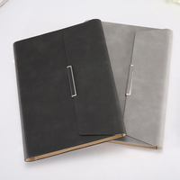 Couverture en cuir PU personnalisable, classeur A5, Agenda d'affaires, planificateur d'argent, Journal, Journal 365, Journal, carnet de notes