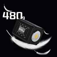 Mini lampe LED COB portable d'extérieur à double couleur avec télécommande, batterie rechargeable 36W pour la photographie et le streaming en direct