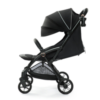 Vente en gros de luxe personnalisé landau pour bébé en aluminium auto-pliant léger pour voyage poussette bébé 3 en 1 avec EN