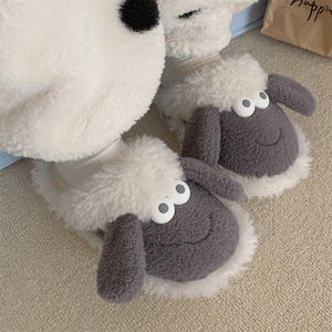 XIXIXITIAO Mianyang Carte Mode Pantoufles Souple Pvc Chaussures 100% Laine Feutrée Unny Enfants Parent Adulte pour Dames et Enfants - Product Image 4