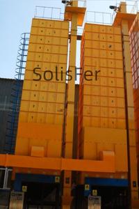 Sécheur de céréales de type batch, moteur de machine, haute productivité, sécheur en acier au carbone pour le séchage du riz étuvé, des graines, 15-100 tonnes/jour - Product Image 3