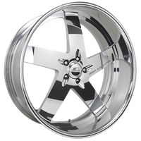 Jantes forgées sur mesure LZT-342 BLVD42 22 23 24 26 pouces, à profil profond, entièrement chromées, en aluminium, six branches, pour Oldsmobile Cutlass
